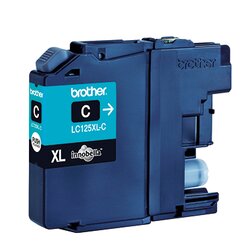 Brother LC125XLC Tintenpatrone 1.200Seiten cyan 
