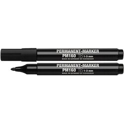 Schneider 116001 Permanentmarker Maxx 160 Rundspitze 1-3mm schwarz