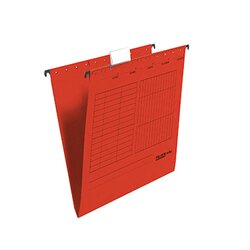 Falken 11287752 Hängemappe seitlich offen rot 5 St./Pack.