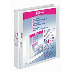 Veloflex 4143190 Präsentationsringbuch VELODUR RB 40mm weiß