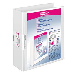 Veloflex 4139190 Präsentationsringbuch VELODUR RB 70mm weiß