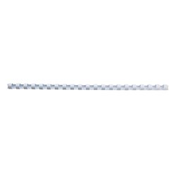 GBC® 4028198 Plastikbinderücken DIN A4 14mm weiß 100 St./Pack.