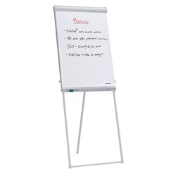 FRANKEN FC43 Flipchart ECO Standard 67x95cm 3-Bein Stativ hellgrau
