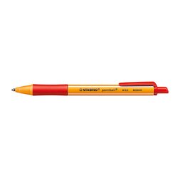 STABILO® 6030/40 Kugelschreiber pointball 0,5mm Druckmechanik rot