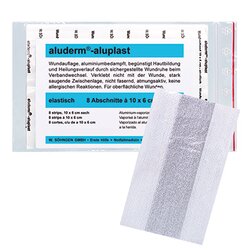 aluderm® 1009196 Nachfüllset aluplast 10x6cm 12 St./Pack.