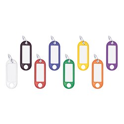 WEDO® 262801899 Schlüsselanhänger mit Ring 18mm sort 100 St./Pack.