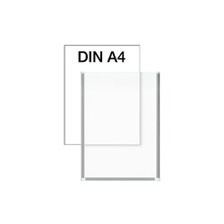 Kerkmann 44691400 Plakattasche DIN A4 für Infoständer 2 St./Pack.