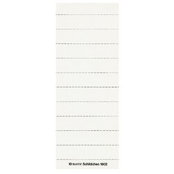 Leitz 19020001 Beschriftungsschild blanko 3zeilig weiß 100 St./Pack.