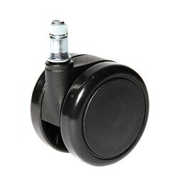 TOPSTAR 6990-1 Ersatzrolle für weiche Böden schwarz 5 St./Pack.