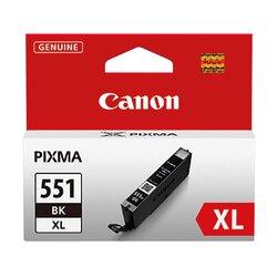 Canon 6443B001 Tintenpatrone CLI551XLBK 11ml schwarz