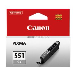 Canon 6512B001 Tintenpatrone CLI551GY 7ml grau