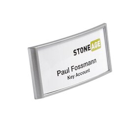 DURABLE 854023 Namensschild CLASSIC 30x65mm Magnet si 10 St./Pack.
