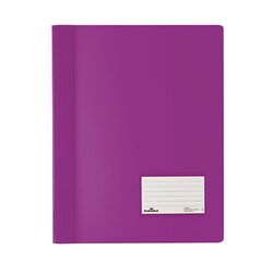 DURABLE 268012 Schnellhefter DURALUX DIN A4 Hartfolie lila