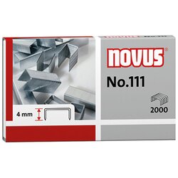 NOVUS 042-0036 Heftklammer No. 111 verzinkt 2.000 St./Pack.