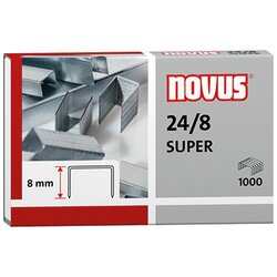 NOVUS 040-0038 Heftklammer 24/8 Super verzinkt 1.000 St.Pack.