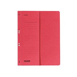 Falken 80003817 Ösenhefter DIN A4 kaufm. Heftung 250g Karton rot