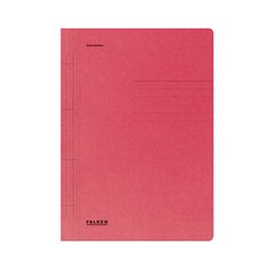 Falken 80003775 Schnellhefter A4 250g/m² Manila-RC-Karton rot