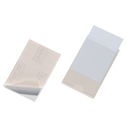 DURABLE 827919 Selbstklebetasche Pocketfix 57x90mm tr 100 St./Pack.