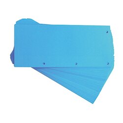 Oxford 400013889 Trennstreifen Duo 160g Karton blau 60 St./Pack.