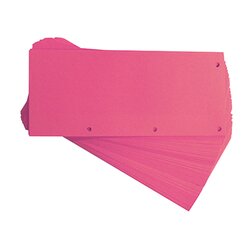 Oxford 400014011 Trennstreifen Duo 160g Karton pink 60 St./Pack.