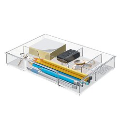 Leitz 52150002 Schubladeneinsatz  16,7x24,7x3,5cm 4xFach tr