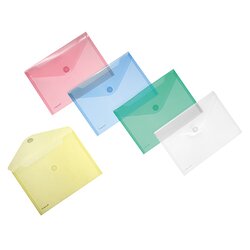 FolderSys 40102-94 Sammelhülle DIN A5 quer sortiert 10 St./Pack.