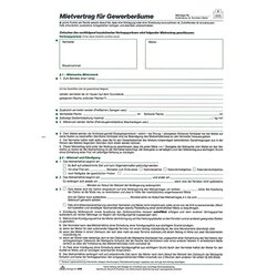 RNK Verlag 598 Mietvertrag Gewerberaum A4 5Bl 