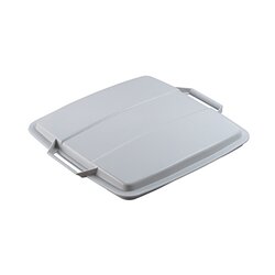 DURABLE VEH2013020 Abfalleimer DURABIN FLIP 52x61x49cm grau