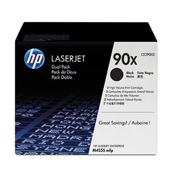 HP CE390XD Toner 90X 24.000Seiten schwarz 2 St./Pack.