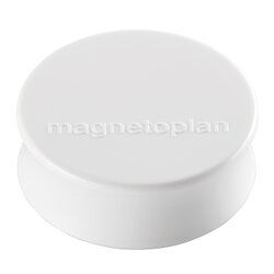 magnetoplan® 1665000 Magnet Ergo Large 34mm weiß 10 St./Pack.