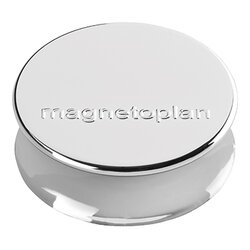 magnetoplan® 1665032 Magnet Ergo Large 34mm silber 10 St./Pack.