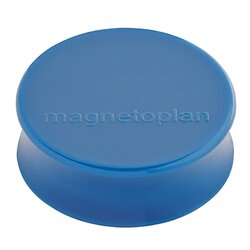 magnetoplan® 1665014 Magnet Ergo Large 34mm d.blau 10 St./Pack.
