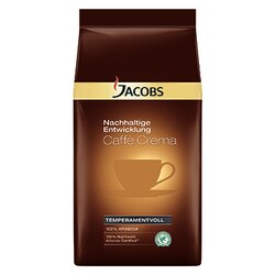 JACOBS 4031706 Kaffee Nachhaltige Entwicklung Caffè Crema 1kg