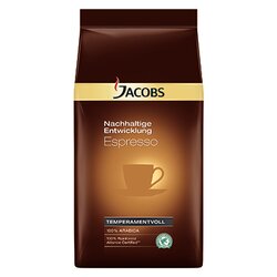 JACOBS 4031705 Kaffee Nachhaltige Entwicklung Espresso 1kg