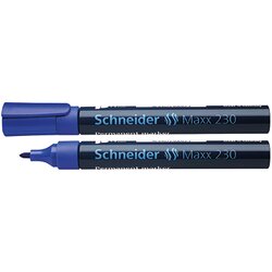 Schneider 123003 Permanentmarker Maxx 230  Rundspitze 1-3mm blau