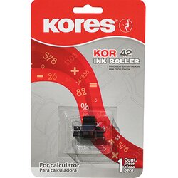 Kores G745SR Tischrechnerfarbrolle Casio HR 150TEC schwarz/rot