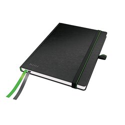 Leitz 44770095 Notizbuch Complete DIN A5 80Bl. kar. schwarz
