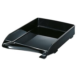 Leitz 52200095 Briefablage Elegant DIN A4 stapelbar PS schwarz
