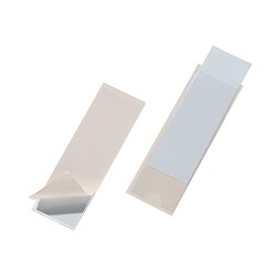 DURABLE 807419 Selbstklebetasche POCKETFIX 40x125mm 10 St./Pack.