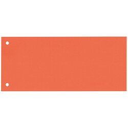 Bene 201950OR Trennstreifen Karton orange 100 St./Pack.