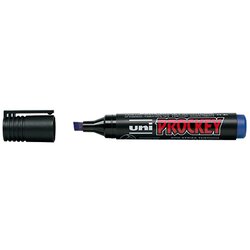 uni-ball 159051 Marker uniPROCKEY Keilspitze blau