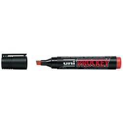 uni-ball 159021 Marker uniPROCKEY Keilspitze rot