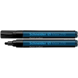 Schneider 127001 Lackmarker Maxx 270 1-3mm Rundspitze schwarz