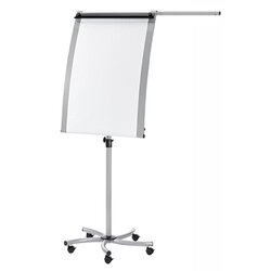 FRANKEN F2016 Flipchart EuroLine Mobil 70x103cm silber