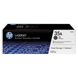 HP CB435AD Toner 35A 1.500Seiten schwarz 2 St./Pack.