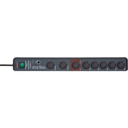 brennenstuhl® 1159490936 Steckdosenleiste SecureTec 8-fach an