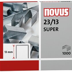 NOVUS 042-0533 Heftklammer 23/13 verzinkt 1.000 St./Pack.