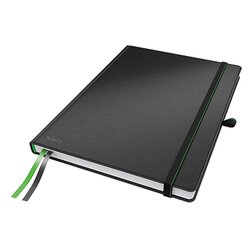 Leitz 44710095 Notizbuch Complete DIN A4 kariert schwarz