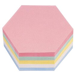 magnetoplan® 111152310 Moderationskarte Wabe 190x165mm 500St.