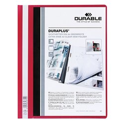 DURABLE 257903 Angebotshefter DURAPLUS A4 rot 